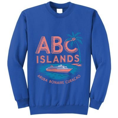 Caribbean Islands Cruise Aruba Bonaire And Curacao Souvenirs Gift Tall Sweatshirt