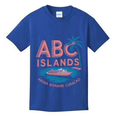 Caribbean Islands Cruise Aruba Bonaire And Curacao Souvenirs Gift Kids T-Shirt