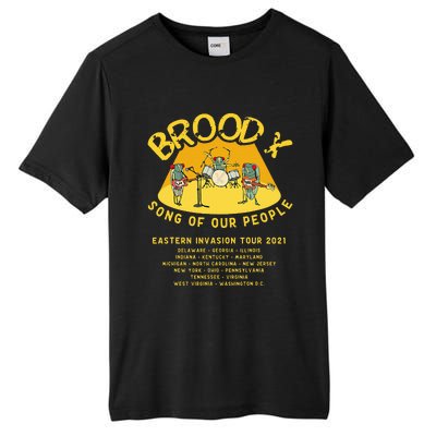 Cicada Invasion Cicada Brood X Cicada Song Tall Fusion ChromaSoft Performance T-Shirt