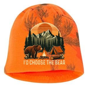 Camping ID Choose The Bear Kati - Camo Knit Beanie