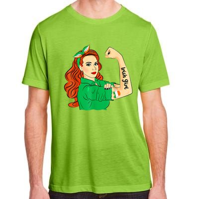 Costume Ireland Culture Unbreakable Shamrock Irish Flag Gift Adult ChromaSoft Performance T-Shirt