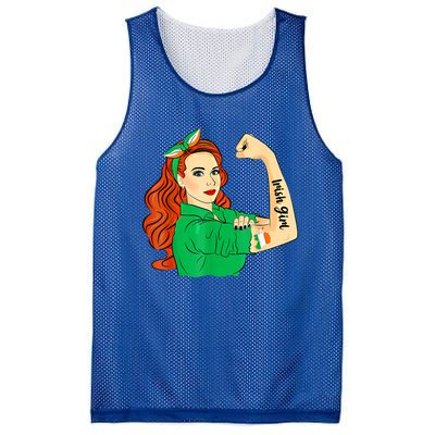 Costume Ireland Culture Unbreakable Shamrock Irish Flag Gift Mesh Reversible Basketball Jersey Tank