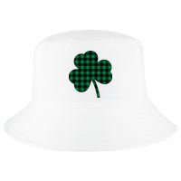 Checkered Irish Clover Leaf Cool Comfort Performance Bucket Hat