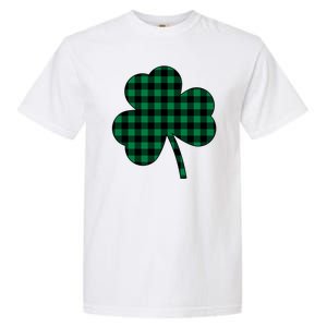 Checkered Irish Clover Leaf Garment-Dyed Heavyweight T-Shirt