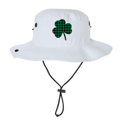 Checkered Irish Clover Leaf Bucket Hat
