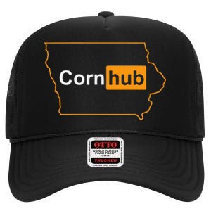 Cornhub Iowa High Crown Mesh Back Trucker Hat