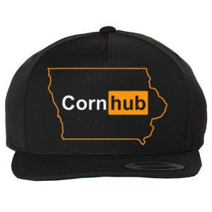 Cornhub Iowa Wool Snapback Cap