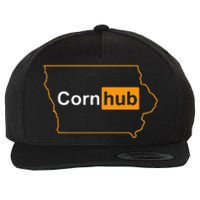 Cornhub Iowa Wool Snapback Cap