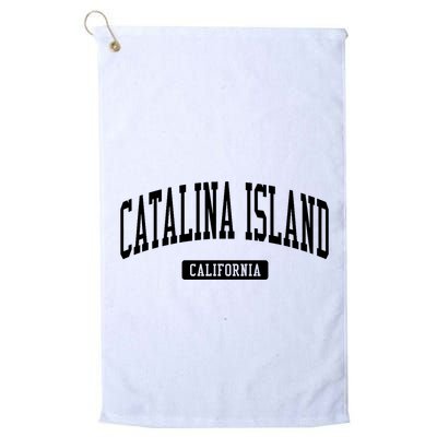 Catalina Island California Ca Vintage Athletic Sports Design Golf Towel