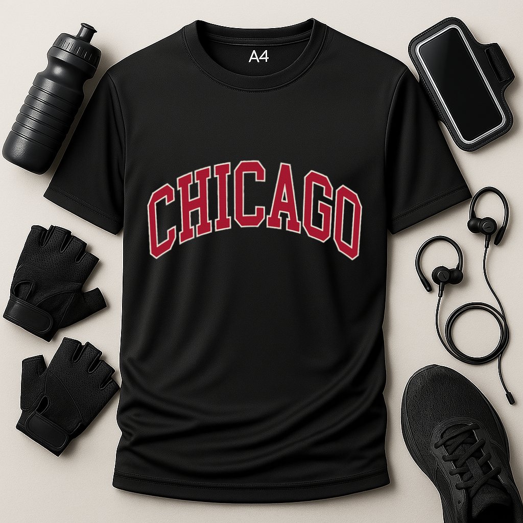 Chicago Illinois Cooling Performance Crew T-Shirt
