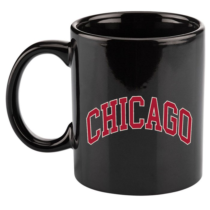 Chicago Illinois 11oz C Handle Ceramic Mug