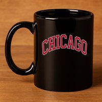 Chicago Illinois 11oz C Handle Ceramic Mug