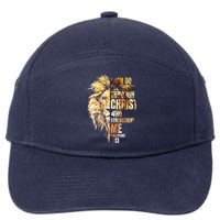 Christian I Can Do All Things Through Christ Lion Faith 7-Panel Snapback Hat