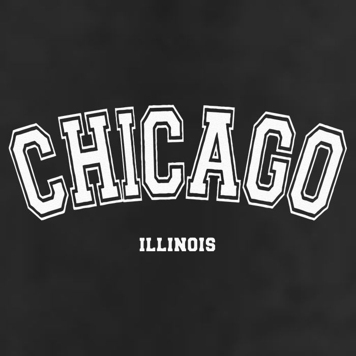 Chicago Illinois 7 Panel Mesh Trucker Snapback Hat