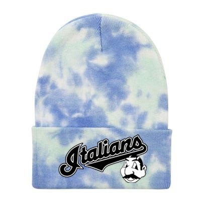 Cleveland Italians Tie Dye 12in Knit Beanie