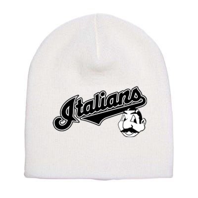 Cleveland Italians Short Acrylic Beanie