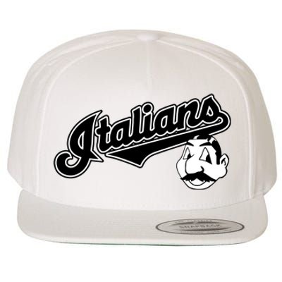 Cleveland Italians Wool Snapback Cap