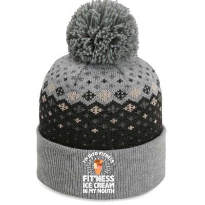 Cool Ice Cream For Men Women Ice Cream Cone Lover Dessert The Baniff Cuffed Pom Beanie