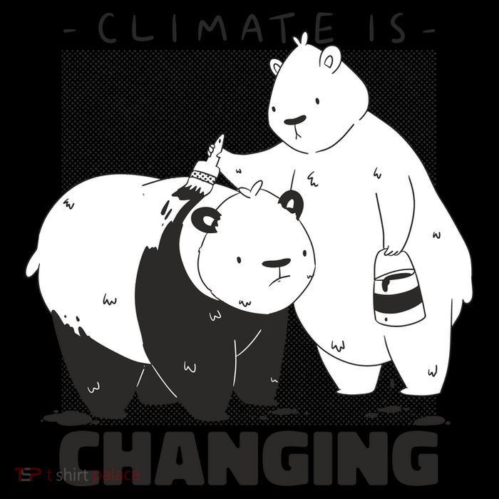 Climate Is Changing Polar Bear 16 in Basic Backpack