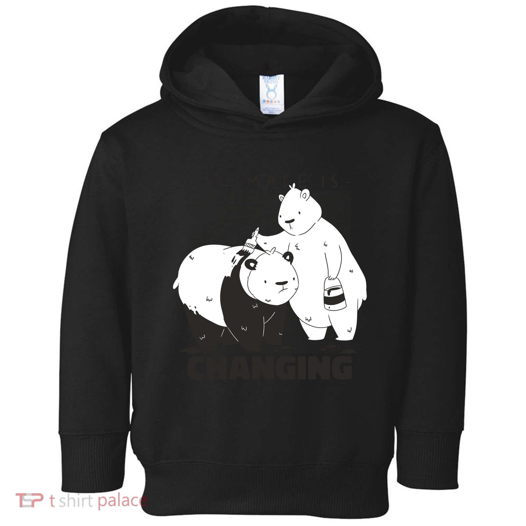 Climate Is Changing Polar Bear Toddler Hoodie