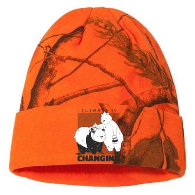 Climate Is Changing Polar Bear Kati Licensed 12" Camo Beanie