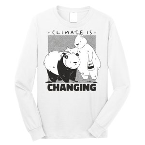 Climate Is Changing Polar Bear Long Sleeve Shirt