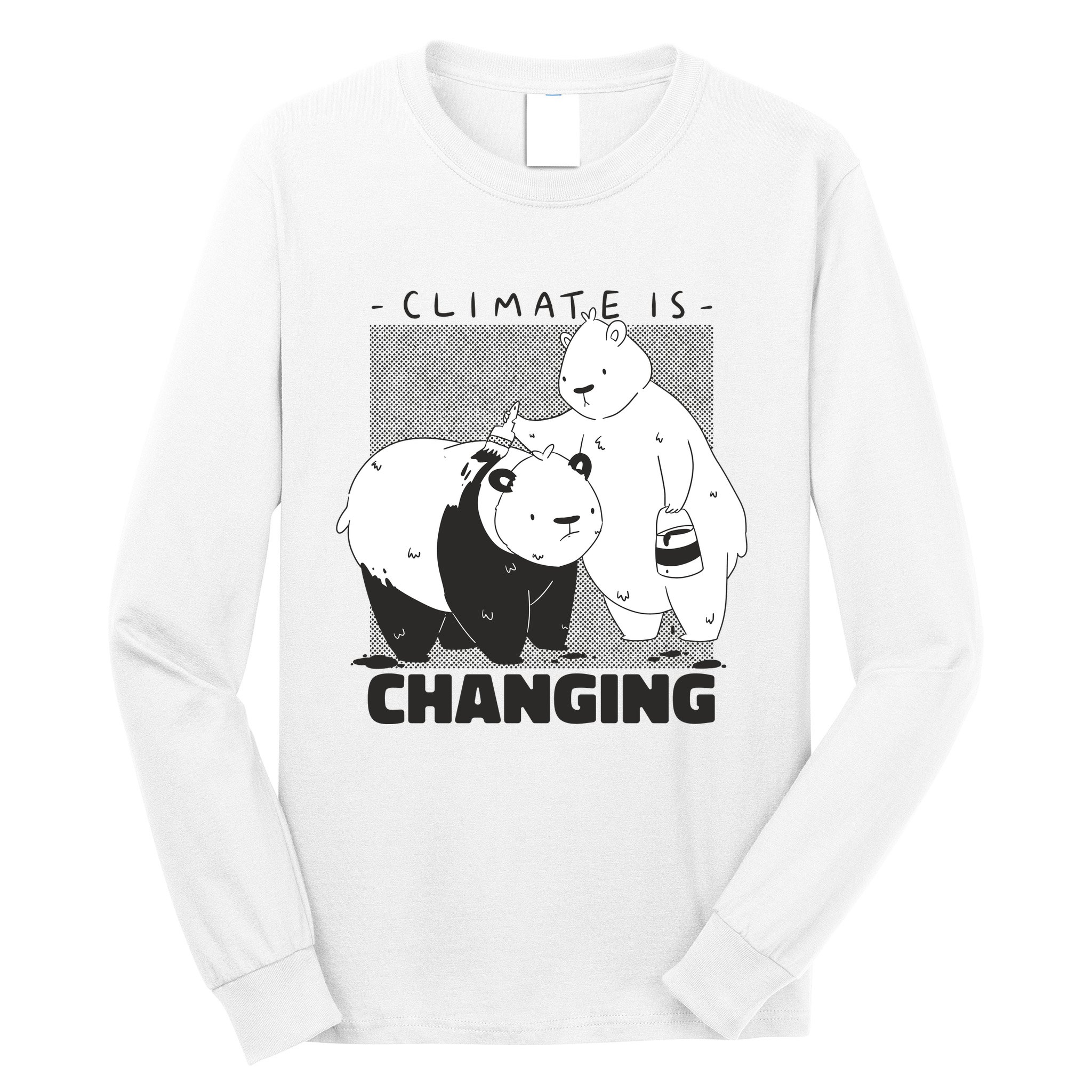 Climate Is Changing Polar Bear Long Sleeve Shirt