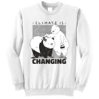 Climate Is Changing Polar Bear Sweatshirt