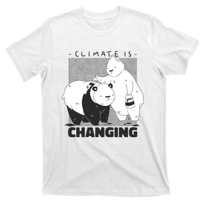 Climate Is Changing Polar Bear T-Shirt