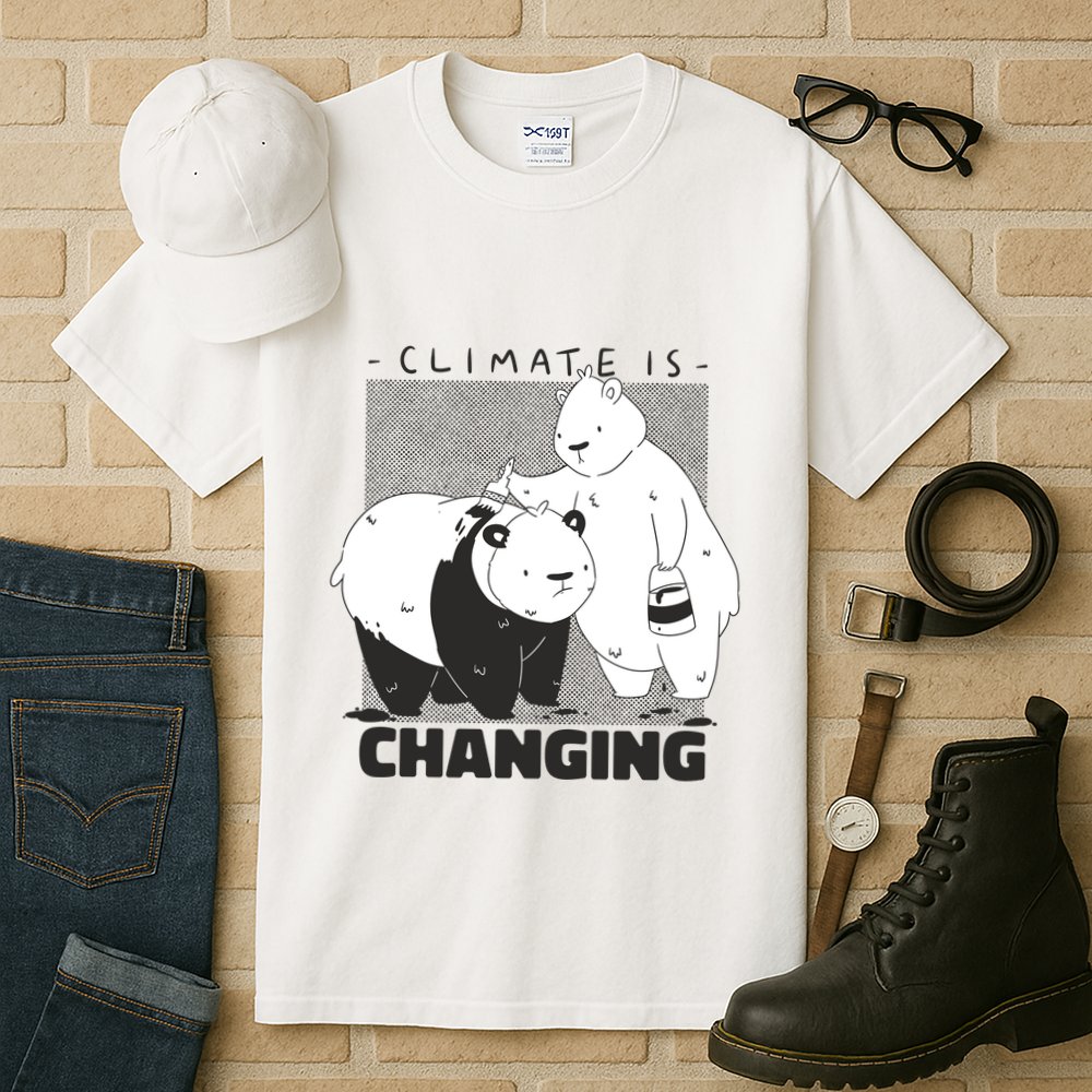Climate Is Changing Polar Bear Tall T-Shirt