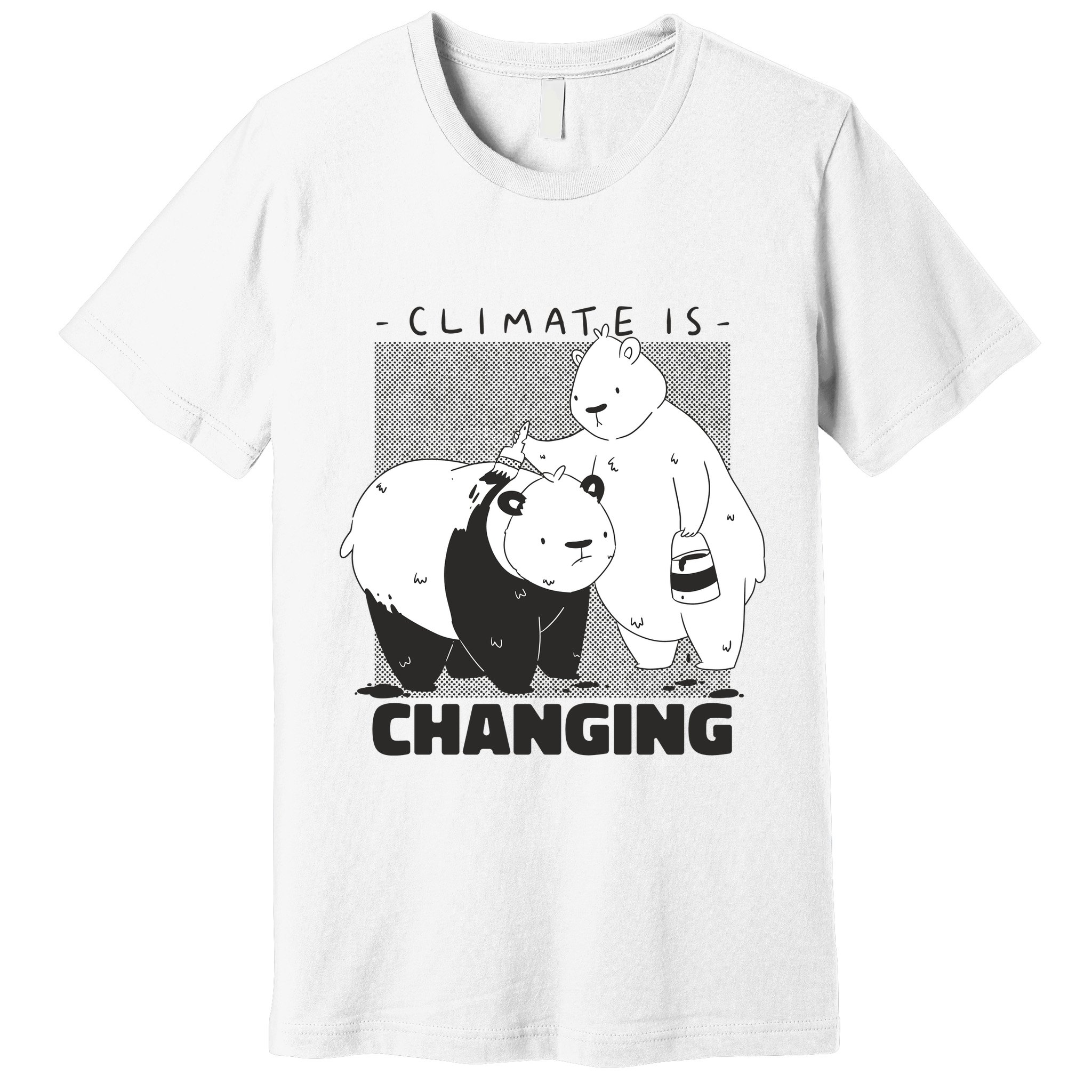 Climate Is Changing Polar Bear Premium T-Shirt