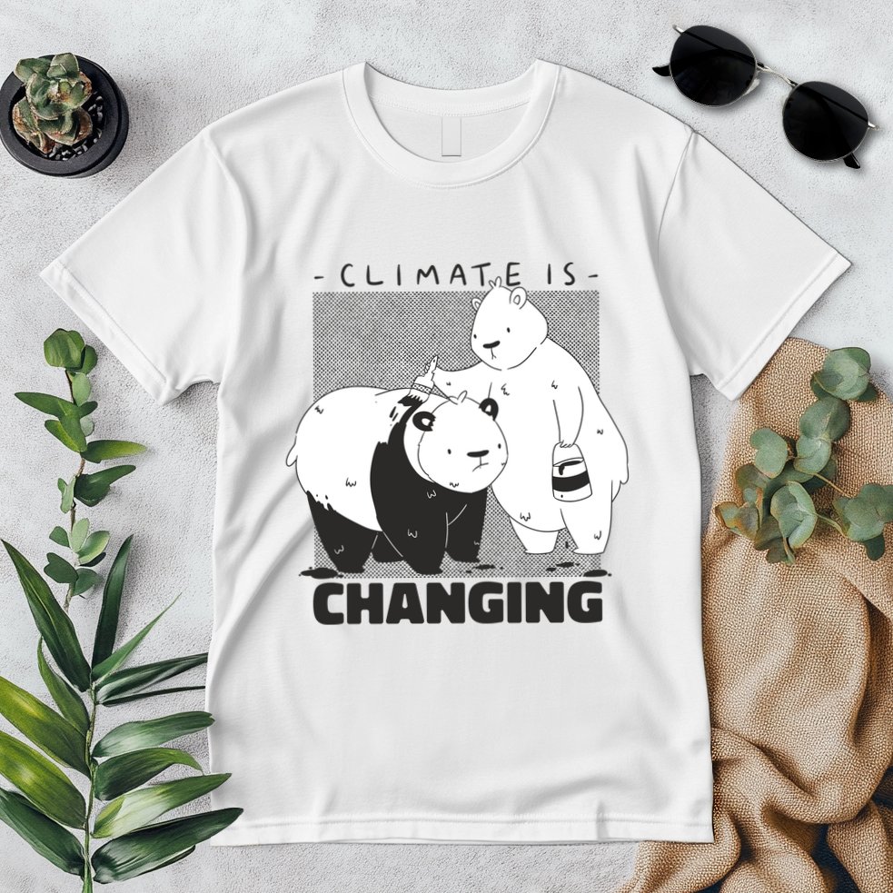 Climate Is Changing Polar Bear Premium T-Shirt