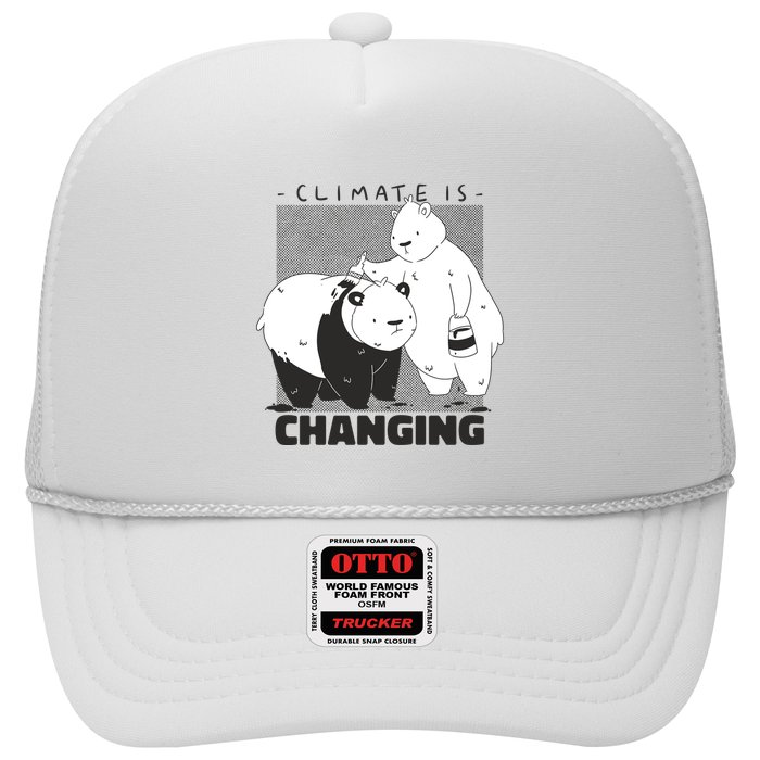 Climate Is Changing Polar Bear Trucker Hat