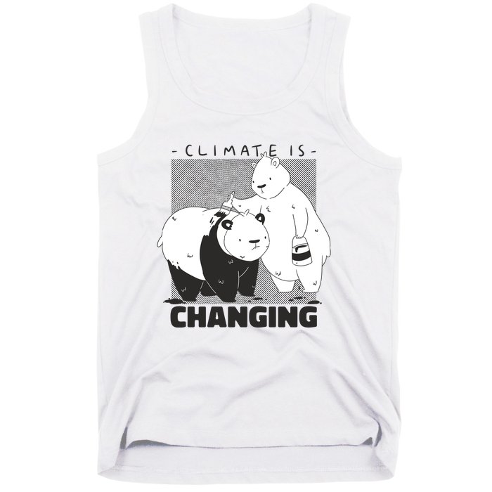 Climate Is Changing Polar Bear Tank Top