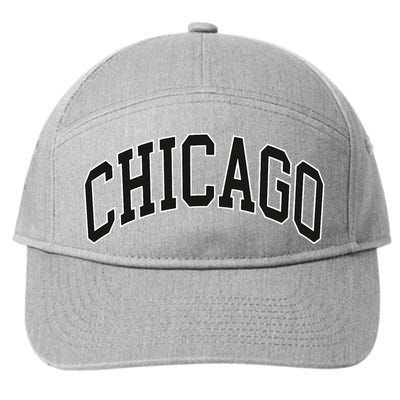 Chicago Illinois 7-Panel Snapback Hat