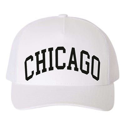 Chicago Illinois Yupoong Adult 5-Panel Trucker Hat