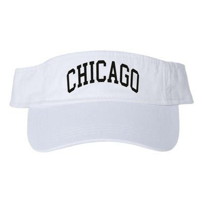 Chicago Illinois Valucap Bio-Washed Visor