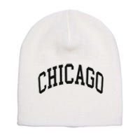 Chicago Illinois Short Acrylic Beanie