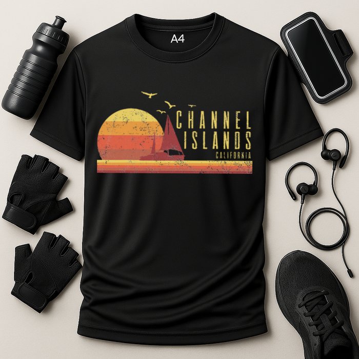 Channel Island California Cooling Performance Crew T-Shirt