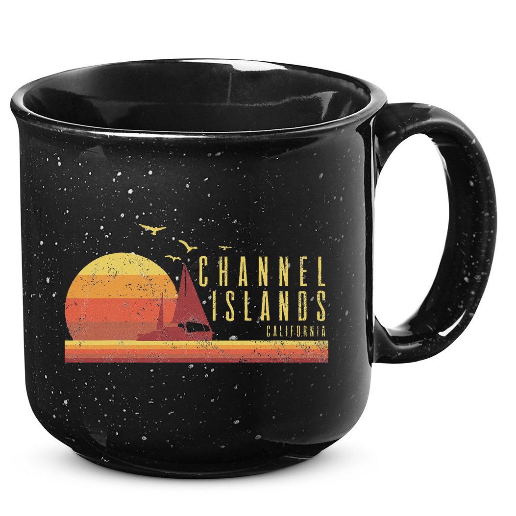 Channel Island California 15oz Campfire Ceramic Mug