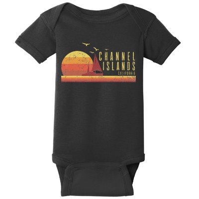 Channel Island California Baby Bodysuit