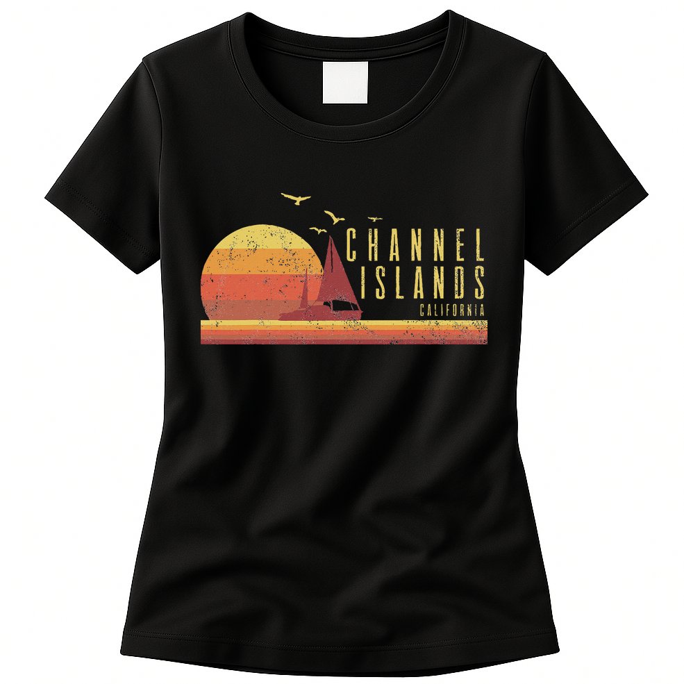Channel Island California Womens T-Shirt
