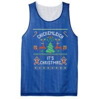 Chickenleigh ItS Christmas Funny Ugly Xmas Christmas Great Gift Mesh Reversible Basketball Jersey Tank