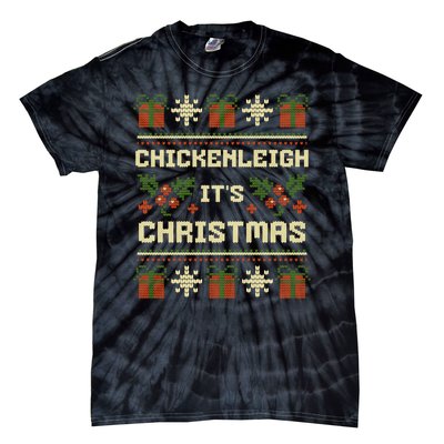 Chickenleigh ItS Christmas Funny Xmas Tie-Dye T-Shirt