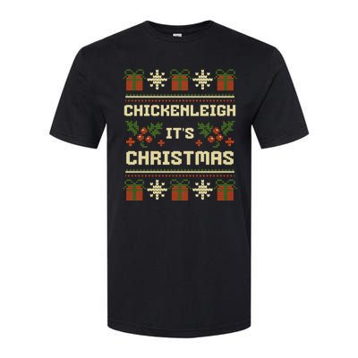 Chickenleigh ItS Christmas Funny Xmas Softstyle CVC T-Shirt