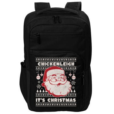 Chickenleigh ItS Christmas Funny Xmas Impact Tech Backpack