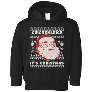 Chickenleigh ItS Christmas Funny Xmas Toddler Hoodie