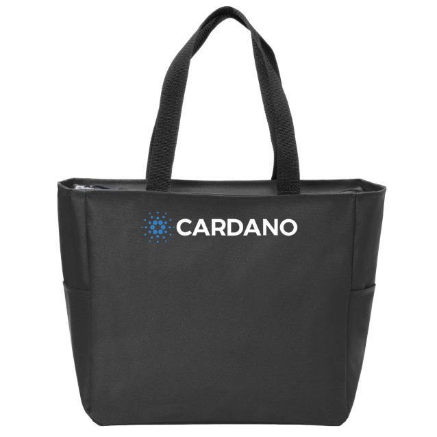 Club Inc. Cardano Ada Zip Tote Bag