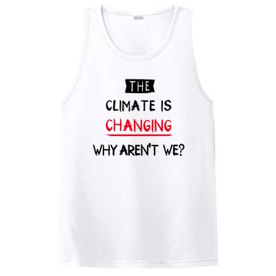 Climate Is Changing Gift PosiCharge Competitor Tank