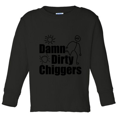 Chigger Itch Toddler Long Sleeve Shirt